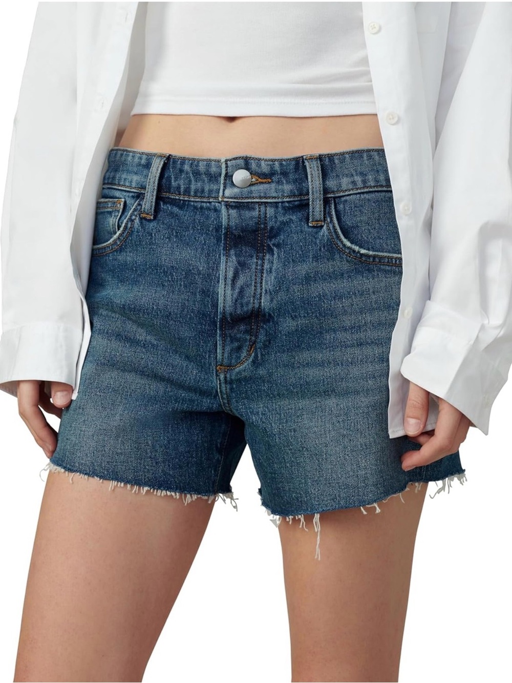 JOE'S JEANS The Jessie Relaxed Shorts w/Fray Hem